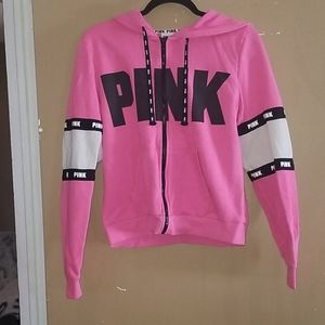 PINK Zip Up Hoodie